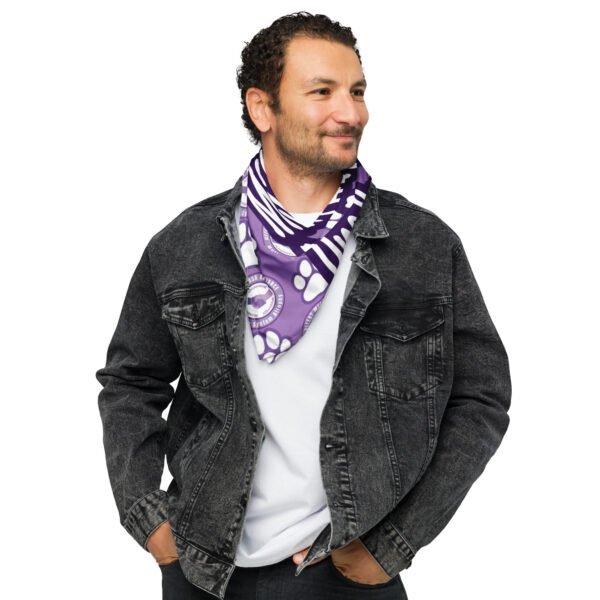OFFICIAL MSA AWARENESS ALL-ANIMALS BANDANA - Miles 4 MSA March to May Challenge - Image 3